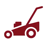 Bild zeigt das Icon eines Rasenmähers Bild zeigt das Icon eines Rasenmähers